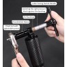 Herramienta para instalar y extraer bujes o cojinetes a presión fabricado por Lebycle en aluminio y metal KROXNE - 3  