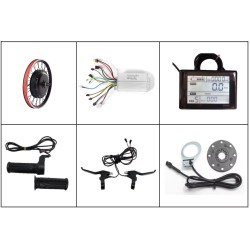 Electric bike conversion kit with 48v 1000w rear motor 20, 26, 27.5, 28, 29", 700cc KROXNE - 1  