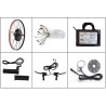 Konverteringssett for elsykkel med 48v 1500w frontmotor 20, 26, 27,5, 28, 29", 700cc KROXNE - 2  