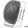 Sisärenkaaton rengas 100/55-6,5 Kaabo Wolf Warrior, Nami Burn-e, Dualtron Thunder 2 ja Ultra  - 10 
Sopii Kaabo Wolf Warrior-, N
