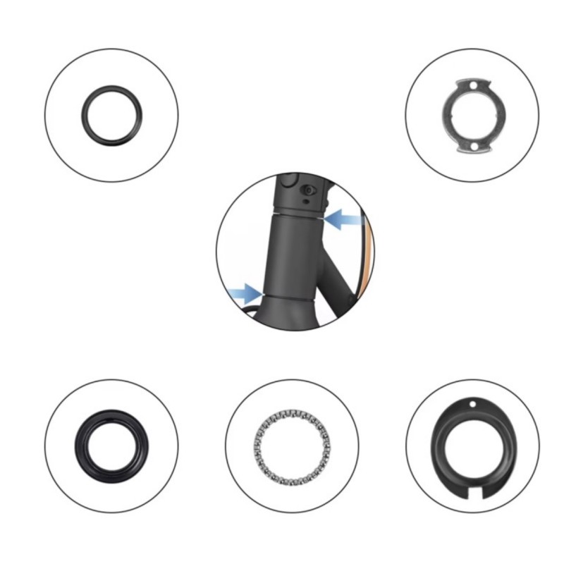 Ohjaus- ja laakerisarja Segway F2, F2 Plus, F2 Pro tai vastaavaan Segway - Ninebot - 1 Sopii Segway F2, F2 Plus, F2 Pro -malleih