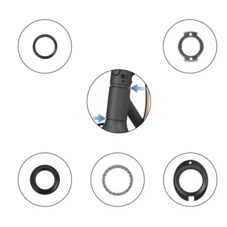 Komplekt za upravlenie i lageri za Segway F2, F2 Plus, F2 Pro ili podobna Segway - Ninebot - 1 Podkhodyasht za Segway F2, F2 Plu