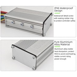 S866 elektriratta kontrolleri ja ekraani komplekt - 24v, 36v, 48v - 250w, 350w 500w 13a, 15a, 22a  - 10 Usaldusväärne harjadeta 