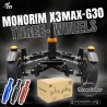 Monorim X3 forgaffel med to hjul til Ninebot Max G30 & lignende scootere – Reservedel & støddæmper Monorim - 8 Monorim X3 stødsæ