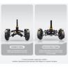 Monorim X3 Max Air forgaffel med dobbelt hjul til Ninebot Max G30 & lignende scootere – Reservedel & støddæmper Monorim - 5  