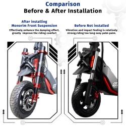 Perednya pidviska Monorim MZ3 Plus Dual Air dlya Segway ZT3 pidvyshchenyi komfort  - 14 Vazhlyvo: Tsey produkt maye buty vstanov
