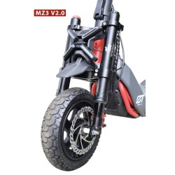 Monorim MZ3 2.0 front suspension with 160mm brake disc for Segway ZT3 electric scooter  - 4 Important: This product must be inst