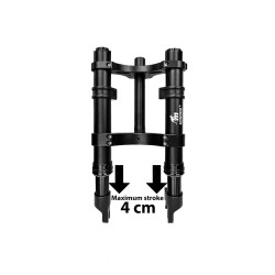 Suspension delantera Monorim MZ3 2.0 con disco 160mm para patinete Segway ZT3 alto rendimiento  - 10 Importante: el producto deb