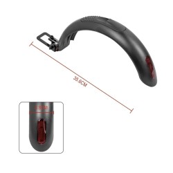 Guarda lamas traseiro em aluminio para patinete HX X7 HX X8 compatível  - 9  