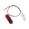 Galinis LED zibintas elektriniam paspirtukui HX X7 HX X8 suderinamas  - 1  