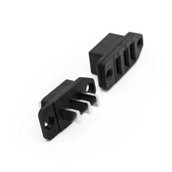 Enchufe para el controladora de batería 3 pines y toma de corriente hembra para HX X7, HX X8  - 1  