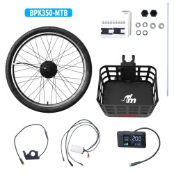 Monorim BPK350 konverteringssett motor 380w - batteri inkludert  - 1 Monorim BPK350 e-bike power kit, 380W – Oppgrader sykkelen 