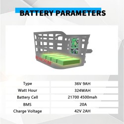 Monorim BPK350 ombouwkit motor 380w - batterij inbegrepen voor elektrische fiets  - 4 Monorim BPK350 e-bike power kit, 380W – Up