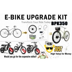 Monorim BPK350 konversijos komplektas motor 380w - baterija įtrauktas  - 22 Monorim BPK350 e-dviračio komplektas, 380W – Paversk