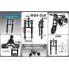 Vordere Federung Monorim MD0 Coil Spring 490mm x 165mm  - 16 
Kompatibilitaet: Monorim MD0 Coil Spring 490mm x 165mm fuer kompat