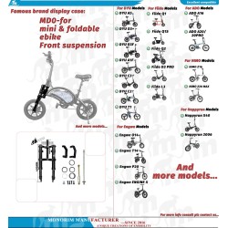 Monorim MD0-DYUD forgaffel fjedring til DYU eBike - hydraulik og luft  - 1 
Kompatibilitet: Monorim MD0-DYUD forfjeder til DYU e