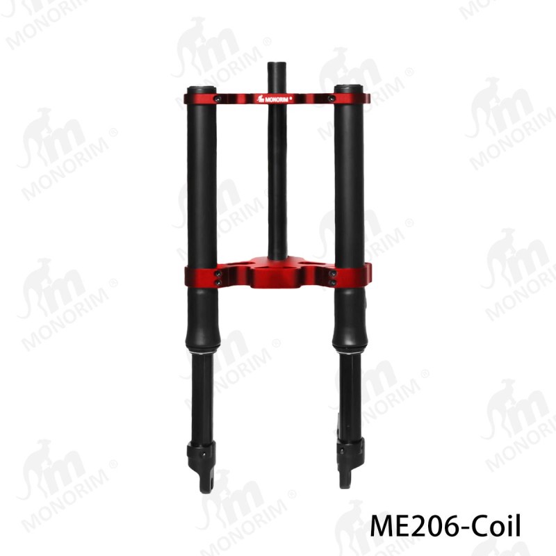 Etujousitus Monorim ME206 Coil Spring 565mm x 206mm  - 2 Sopivuus: Monorim ME206 etujousitus Coil Spring 565mm x 206mm minibike/