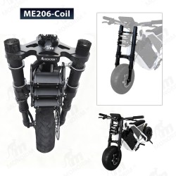 Suspensión delantera Monorim ME206 Dual Air version 565mm x 206mm  - 6 Compatibilidad: mejora de suspensión delantera Monorim ME
