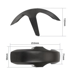 Sprednji blatnik za električni skiro Xiaomi 5 MAX  - 1  
