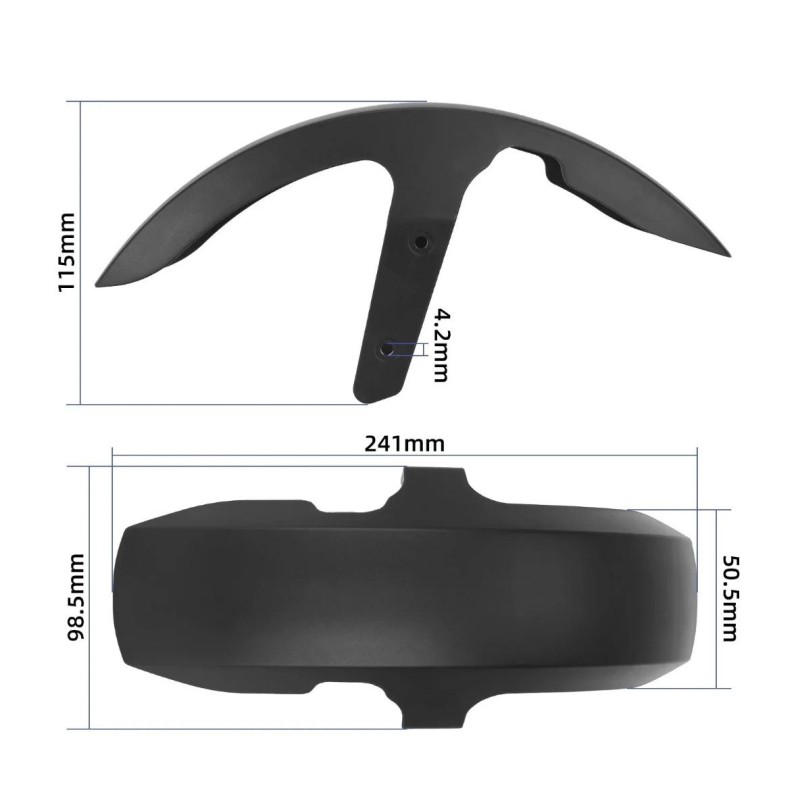 Predný blatník pre kolobežku Xiaomi 5 a 5 Pro  - 1  