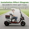 Sella Monorim SCMax-ZT3 per monopattino Segway ZT3 series  - 2  