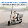 Monorim SCMAX-G30 sæde til Segway Ninebot G30 LP D P E  - 1  