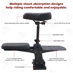 Monorim SCMAX-G2 zadel voor Segway Max G2 en G65  - 4  
