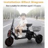 Siège Monorim SC-Mi123 pour trottinettes Xiaomi m365 Pro Pro2 Mi3 1S Essential  - 1  