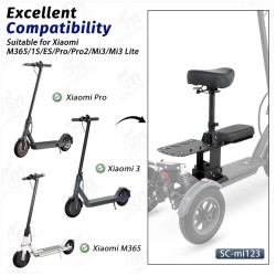 Siège Monorim SC-Mi123 pour trottinettes Xiaomi m365 Pro Pro2 Mi3 1S Essential  - 2  