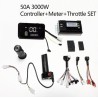 Brushless sine wave motor controller kit 48V 84V 50A 3000W with throttle and display  - 1 Product list

50A controller + 1 throt