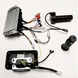 Zestaw sterownika silnika bezszczotkowego sinusoidalnego 48V 84V 50A 3000W z manetka i wyswietlaczem  - 3 Lista produktów

Stero