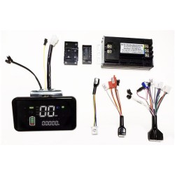 Synusoidalnyi brushless motor kontroler kit 48V 84V 50A 3000W z akseleratorom ta ekranom  - 6 Spysok produktiv

Kontroler 50A + 