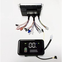 Sinusovy bezkefovy regulator motora set 48V 84V 50A 3000W s plynom a displejom  - 8 Zoznam produktov

50A regulátor + 1 plynová 