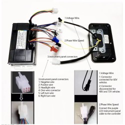 Szinuszos brushless motor vezerlo szett 48V 84V 50A 3000W gazkarral es kijelzovel  - 12 Termeklista

50A vezerlo + 1 gazkar + 1 