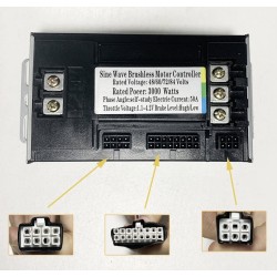 Sinusgolf brushless motor controller kit 48V 84V 50A 3000W met gashendel en display  - 14 Productlijst

50A controller + 1 gashe
