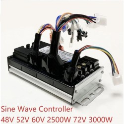 Sinusoidalen brushless motor kontroler kit 48V 84V 50A 3000W s gaz i displei  - 19 Spisak produkti

Kontroler 50A + 1 gaz + 1 LC