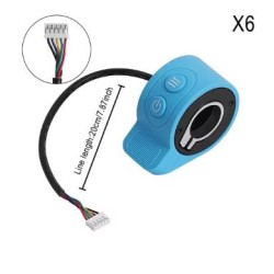 Throttle trigger for HX X6, HX X7, HX X8 electric scooter or similar  - 1 
Clear compatibility
Better control and safety
Easy to