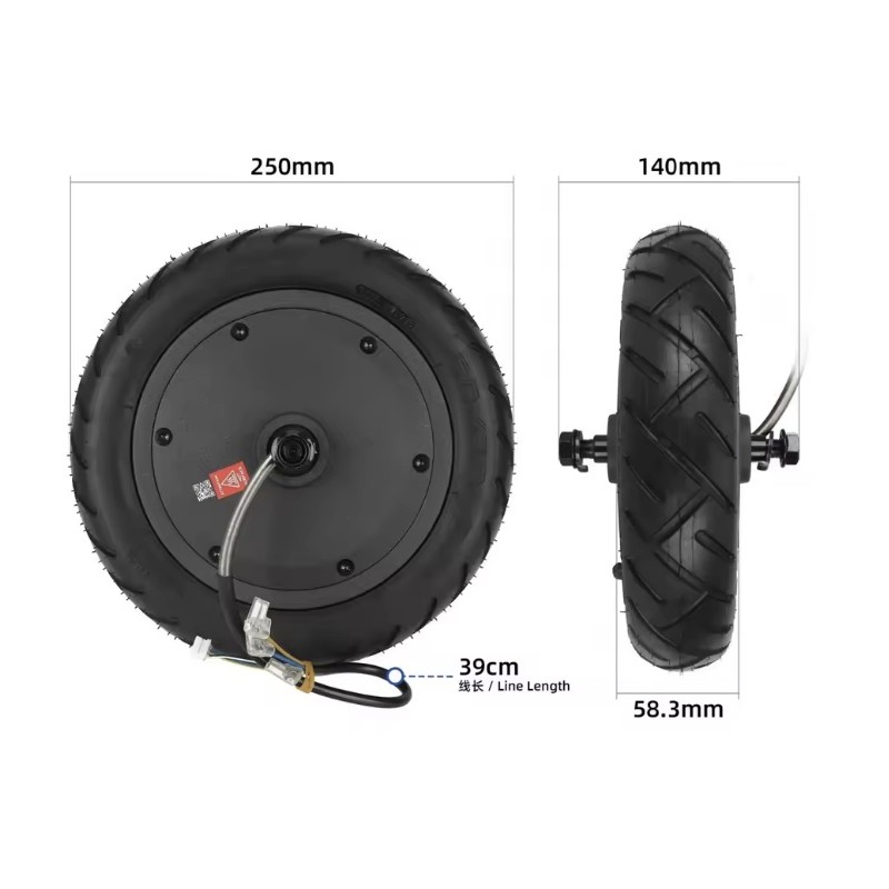 Motor gia Xiaomi 5 scooter symvatos, antallaktiko me ypsili ropi  - 1 Saphi symvatotita: gia Xiaomi 5 kai paromoia ilektrika pat