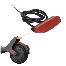 Baklys til bakskjerm for Xiaomi sparkesykkel 4 Lite 2nd Gen  - 1 Tydelig kompatibilitet: for bakskjermen på Xiaomi 4 Lite 2nd Ge