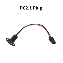 Töltőcsatlakozó DC2.1 és 8mm mi port Xiaomi 4 Lite 2nd Gen rollerhez  - 1 Kompatibilitás: DC2.1 töltőcsatlakozó és 8mm mi port X