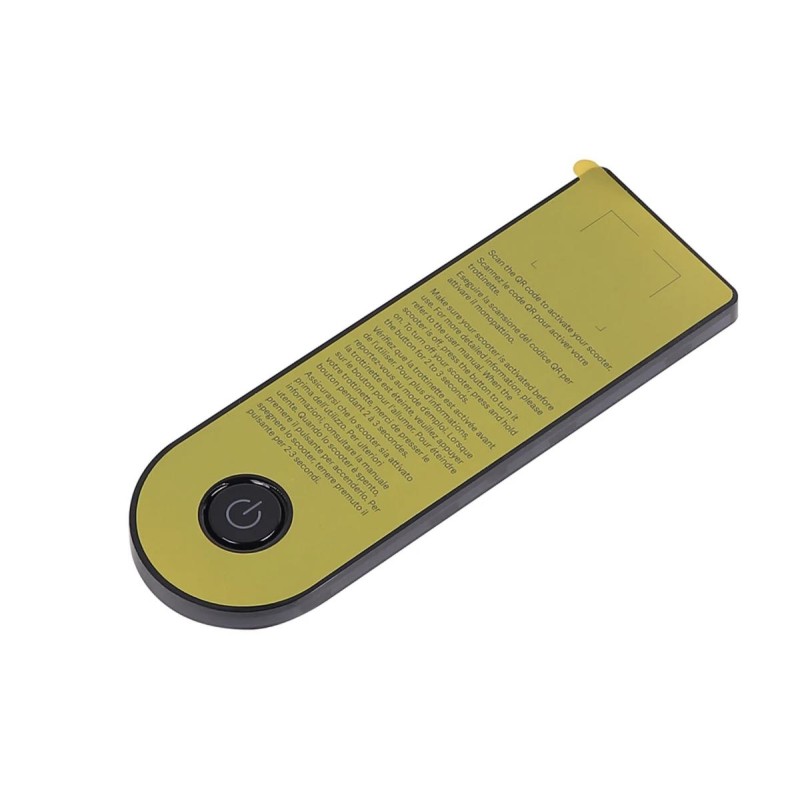 Skyddslock skarm Xiaomi 4 Go for elscooter - reservdel  - 1 Kompatibilitet: skyddslock for skarm och display pa Xiaomi 4 Go elsc