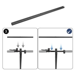 Rasshirennyy rul 52sm dlya Xiaomi M365 Pro Essential 1S  - 9 
Sovmestimost: rul 52sm dlya Xiaomi M365, Pro, Essential, 1S ili po