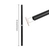 52cm Lenker extra breit fur Xiaomi M365 Pro Essential 1S  - 11 
Passform: 52cm Lenker passend fur Xiaomi M365, Pro, Essential, 1