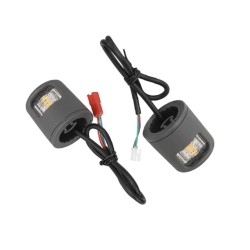 LED vilkut Xiaomi 4 Lite 2nd sähköpotkulautaan tai vastaavaan, merkinanto- ja turvapaketti  - 2 Sopii Xiaomi 4 Lite 2nd -malliin