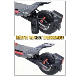 Zracni amortizer Monorim MZR3 Pro za elektricni romobil Segway ZT3 145mm i 165mm  - 6  