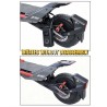 Monorim MZR3 Pro luftdemper for Segway ZT3 elsparkesykkel i 145mm og 165mm  - 6  
