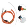 Kabel motorja 1000W ali večje moči s 5 Hall senzorji - debel visokokakovosten kabel  - 1 
Primeren za električne motorje 1000W a