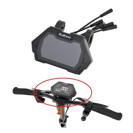 Wyświetlacz panelu do hulajnogi elektrycznej Kukirin G2 Pro / G2 Max TFM13-FEIMI i TMF13-FEIMI-4  - 1 Pasuje do hulajnóg elektry