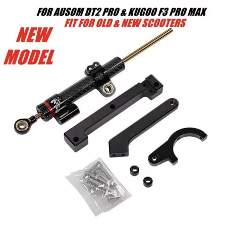 Kvaliteetne rooliamort Ausom DT2 PRO, Kugoo F3 Pro Max elektritõukerattale  - 1 Sobib Ausom DT2 PRO, Kugoo F3 Pro Max ja sarnast