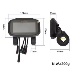Dashboard kijelző Kukirin G2 Max elektromos rollerhez  - 7 Kompatibilis Kukirin G2 Max elektromos rollerrel, mindig ellenőrizze 